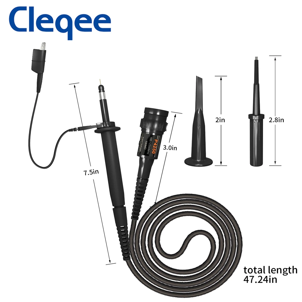 Датчик осциллографа Cleqee P4250 100X 100:1 250 МГц 2 кВ |