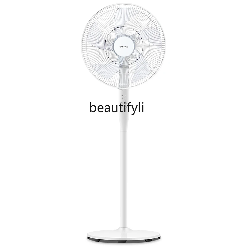 

zqFloor Fan Household Remote Control Light Tone Vertical Energy Saving Wind Saving Dormitory Bedroom Electric Fan Floor Fan