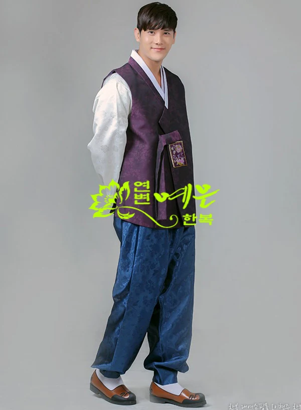 

Men's Hanbok Korea Imported Hanbok Fabric Groom Wedding Hanbok Men's Hanbok New Hanbok