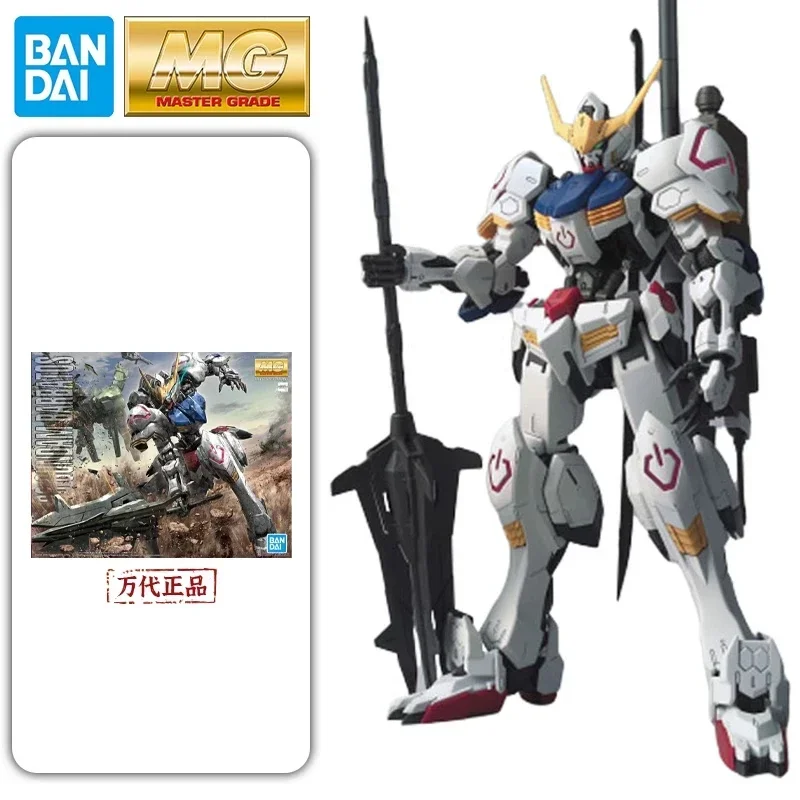 Bandai Gundam Model Kit Аниме Фигурка MG 1/100 ЗАЩЕЛЕННЫЙ ОРФАНс Барбатос Четвертая форма