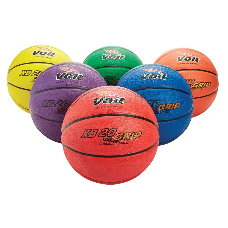 

XB 6-PACK 20 Intermediate Indoor/Outdoor High-Quality Basketballs (28.5") - Perfect for Play & Entertainment.