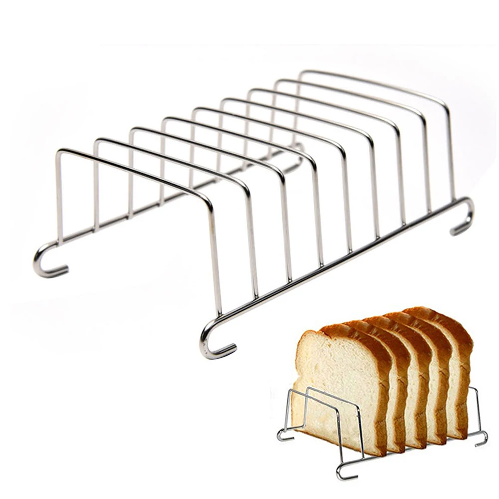 

Portable Stainless Steel Bread Cooling Rack Air Fryer Tool Home Kitchen Holder Non-stick Bakeware Kitchen Tools Accessories