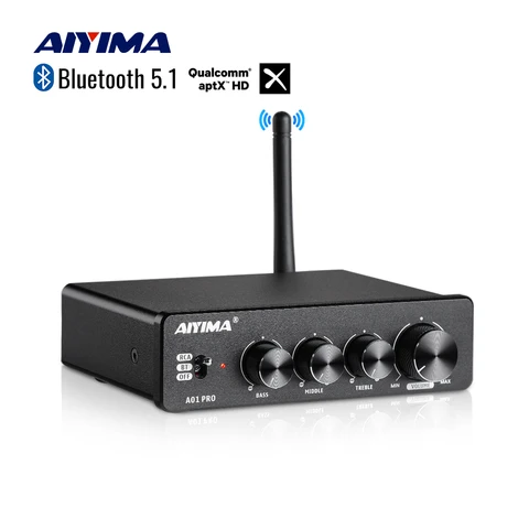 AIYIMA A01 PRO / A01 Bluetooth Усилитель звука 100Wx2
