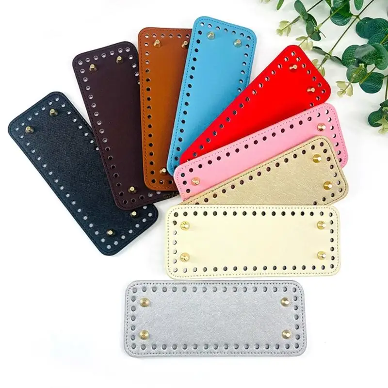 

Прямоугольная Сумка, нижняя Накладка для формирования ногтей, кожаная накладка для сумок с 44 отверстиями, сумка через плечо для творчества, Прямая поставка