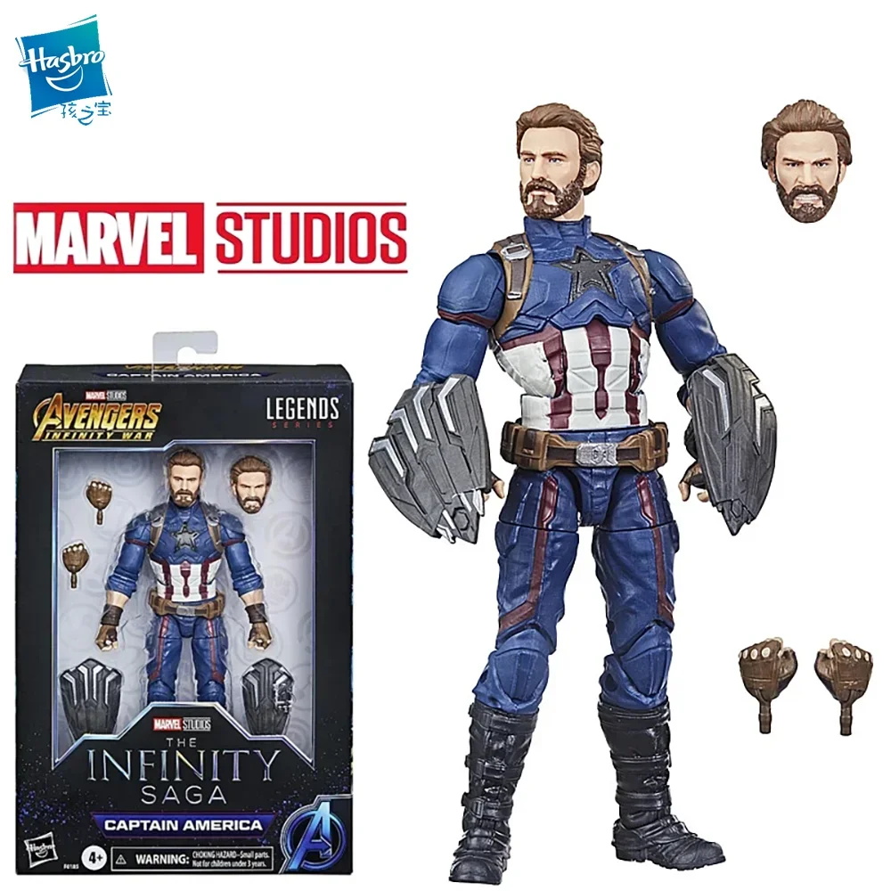 

Hasbro Marvel Legends Avengers III The Infinity Saga Captain America 6 Inches Action Figure Children's Toy Gifts Collect Toys