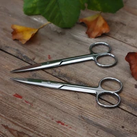 stainless steel small scissors 14cm shape making bonsai pruning plant sprouts garden pruning tools