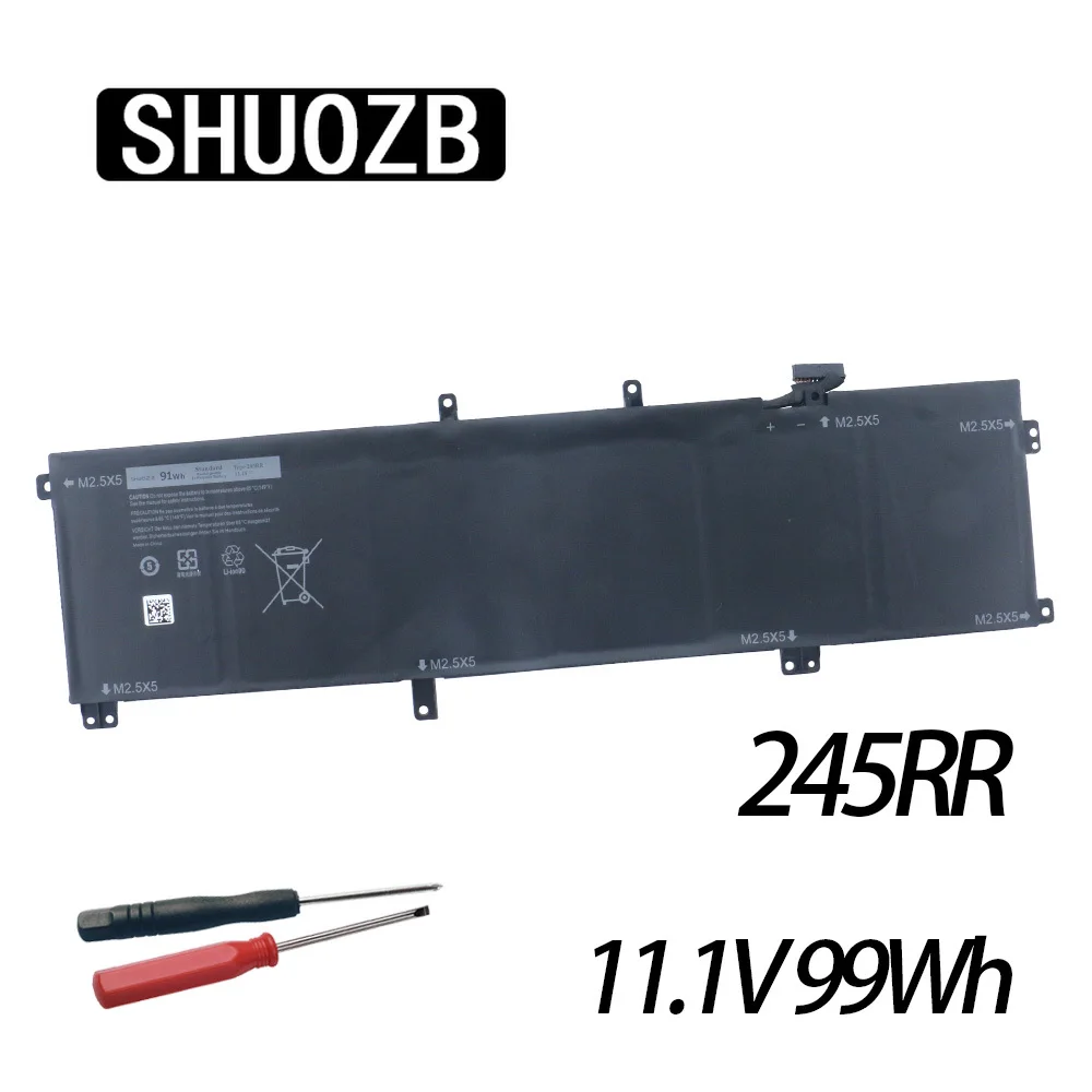 

Аккумулятор shuodb для ноутбука Dell, XPS 15, 11,1, 9535 в, 91 Втч, 245RR, прецизионный M3800 TOTRM, H76MV, 7D1WJ, P31F, 9530 в