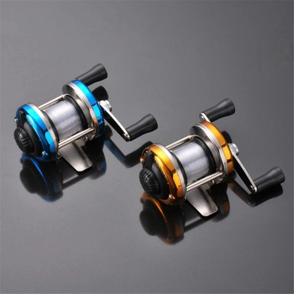 

Winter Ice Fishing Reel Mini Baitcasting Double Rocker Bait Casting Fishing Reel High Quality Ultralight Weight