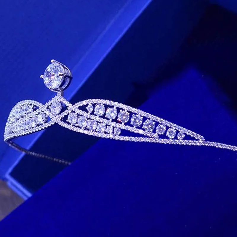 

Women's Wedding Diamond Hair Accessories Travel Commemorative Headdress Accessories