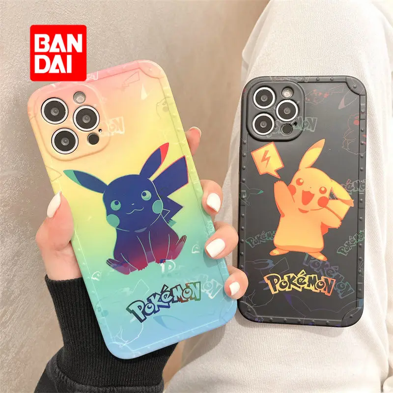 

Мультяшный чехол Bandai для телефона iPhone 13, 13Pro, 12, 12Pro, 11 Pro, X, XS, Max, XR, 7, 8 Plus, задние Чехлы для сотового телефона, милые противоударные чехлы
