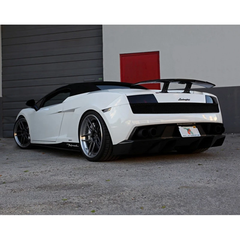 Для Lamborghini Gallardo LP540/LP550/LP560 2007-2014 задний спойлер багажника из настоящего