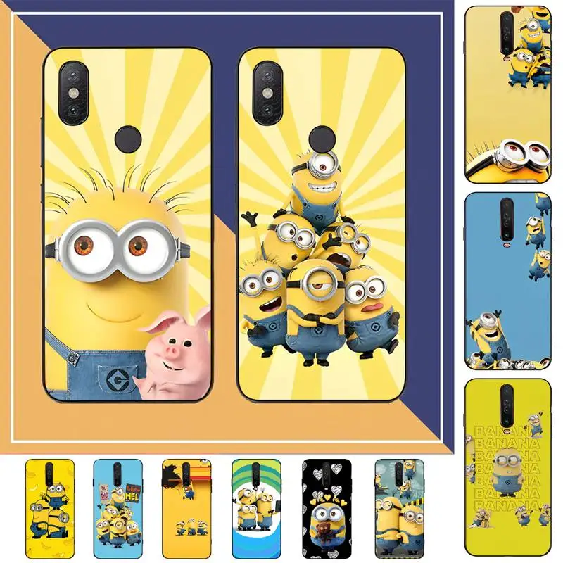 

Cartoon M-Miniones Phone Case For Redmi Note 4 X 5 A 6 7 8 Pro T 9 Pro 9S 10 Pro 11 Pro 11S 11Epro PocoM3pro