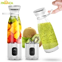 portable blender 20oz personal smoothie blender for shakes and smoothies 6 blades electric juicer for home office gym travel