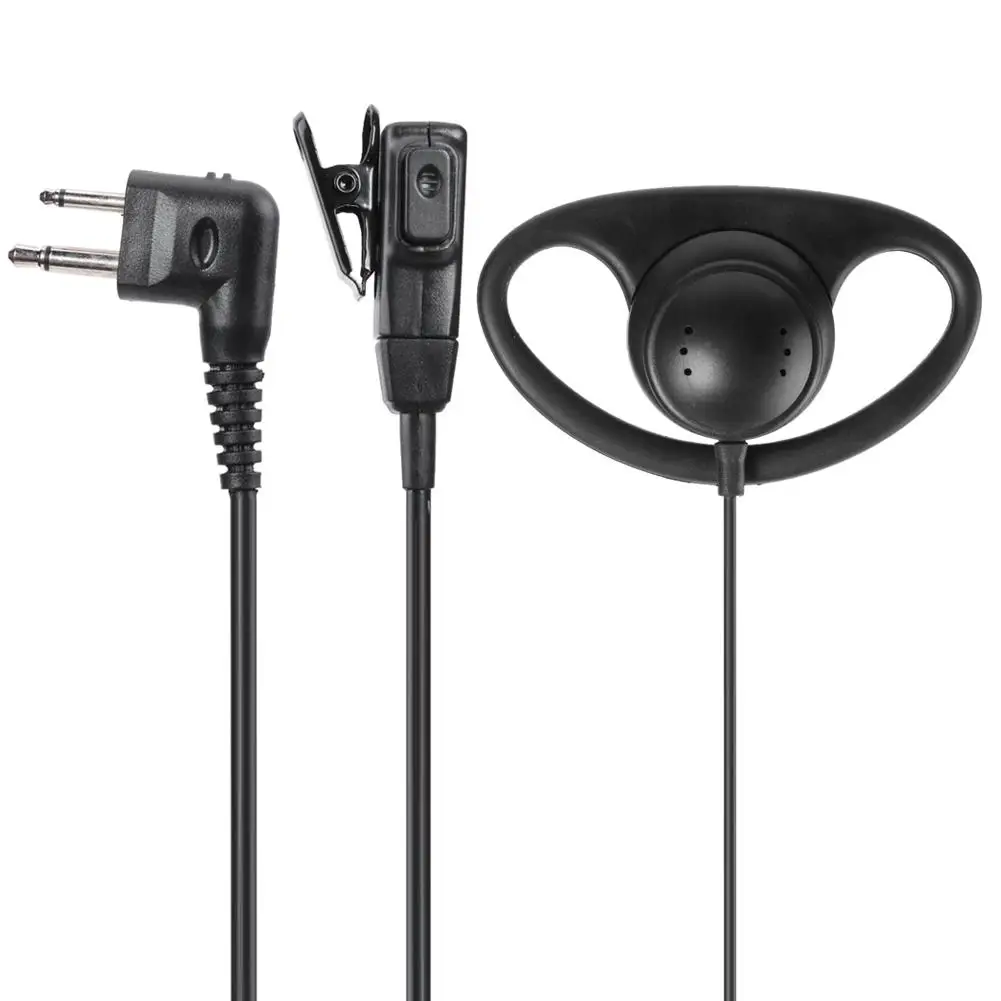 

1.2m 2Pin M Head D Shape Earphone Earpiece Headset Walkie Talkie Noise Reduction Function for Motorola GP68 GP300 GP88S