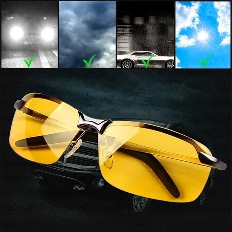 Купи PC Sunglasses Men's Driving Glasses Fashionable Sunshade Glasses Goggles Glasses for Women 2022 Clear Glasses Driver Eyewear за 128 рублей в магазине AliExpress