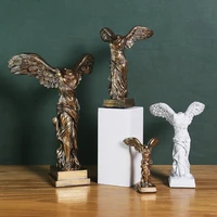 nordic figure statue porch decoration goddess of victory decoration living room study wine cabinet office decoration resin craft