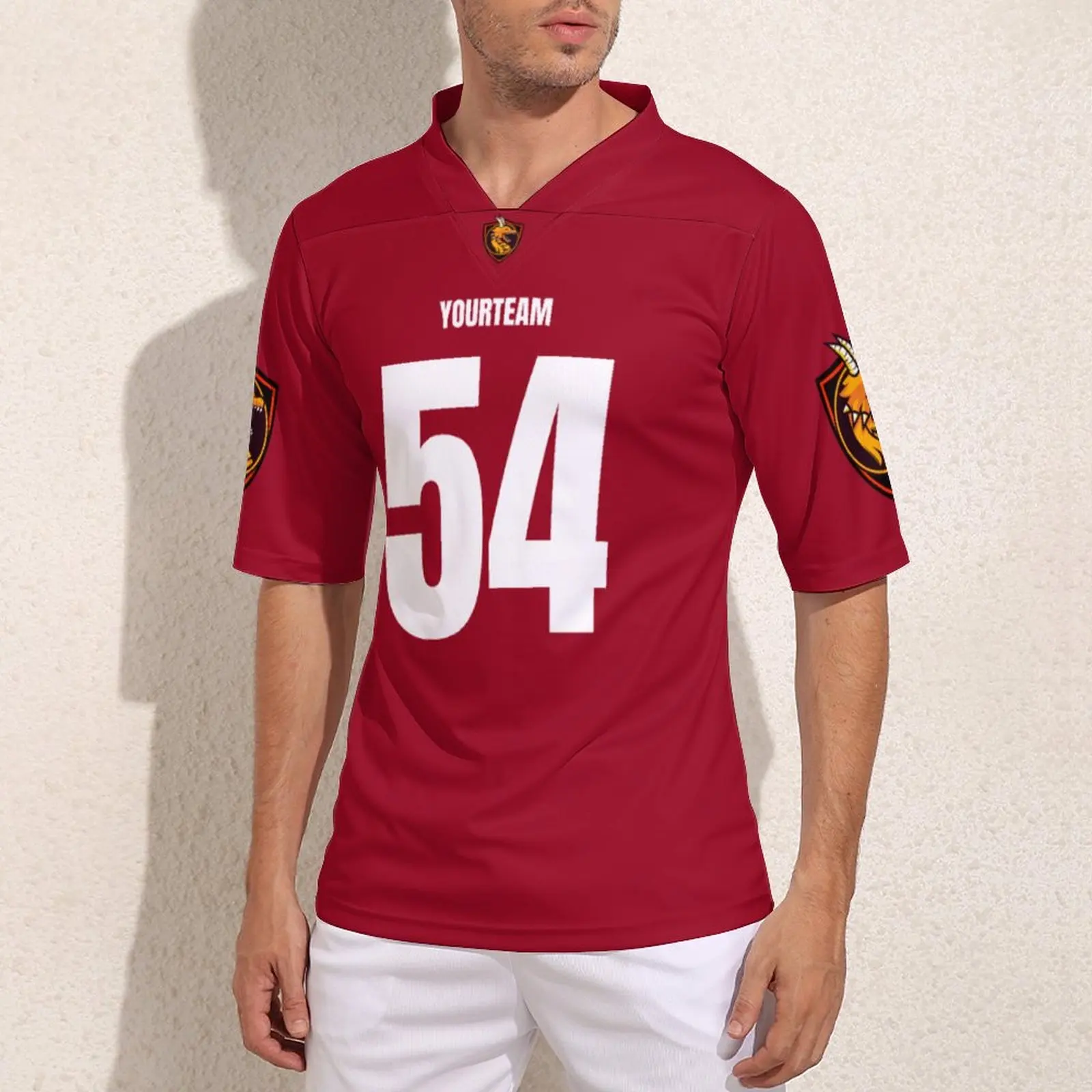 Сделанные на заказ футбольные майки Сан-Франциско № 54 мужские винтажные для