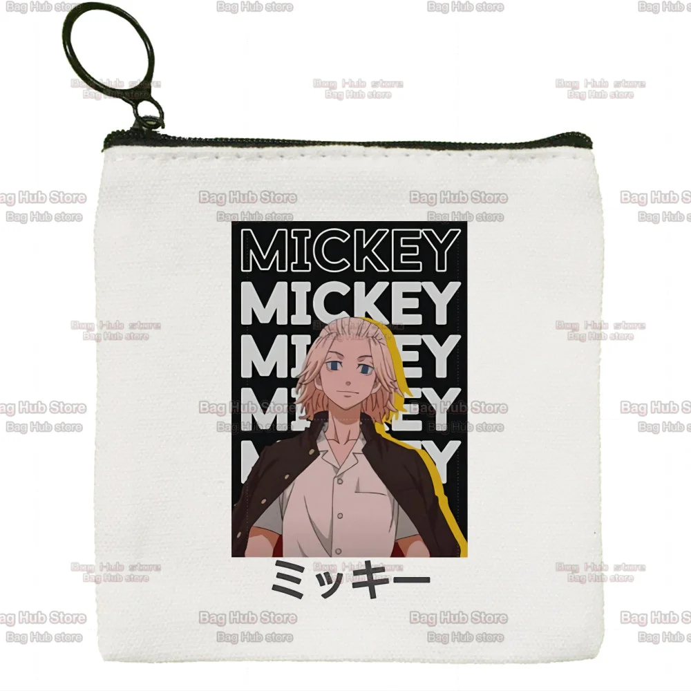 Tokyo Revengers Manjiro Sano Chifuyu Matsuno Wallets Coin Pocket Vintage Male Purse Function Boy and Girl Wallet Card Holders