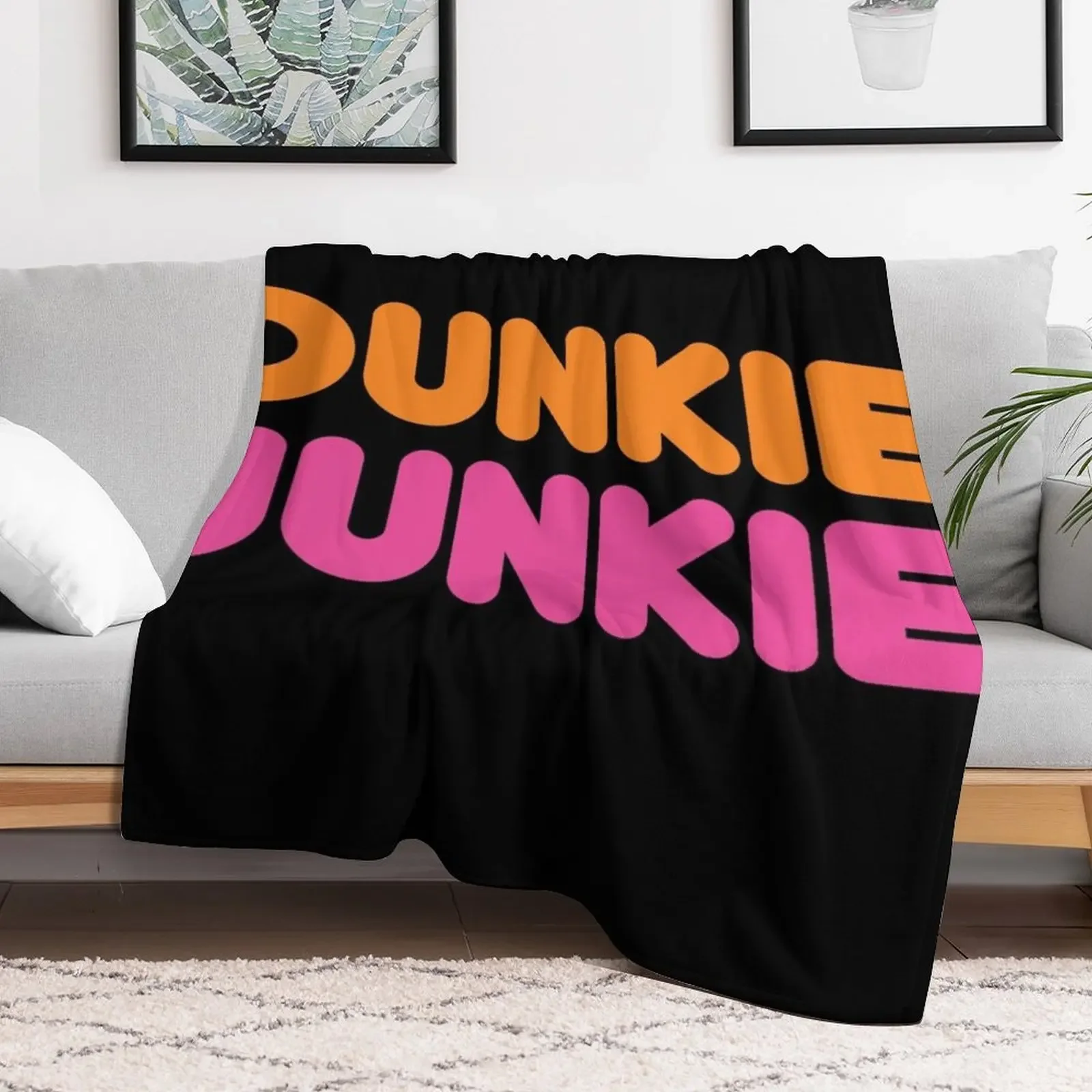 Dunkie Junkie плюшевое одеяло