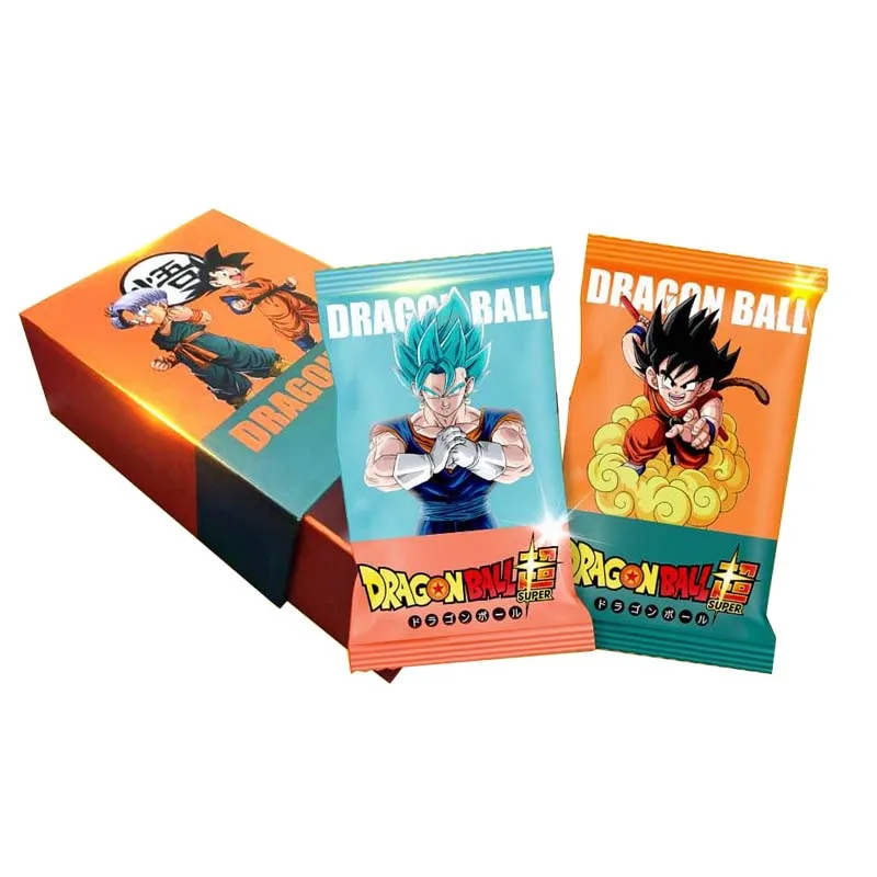 

Коллекция открыток Dragon Ball Booster Box Supernova редкая ограниченная головоломка редкий аниме игральные карты, игра