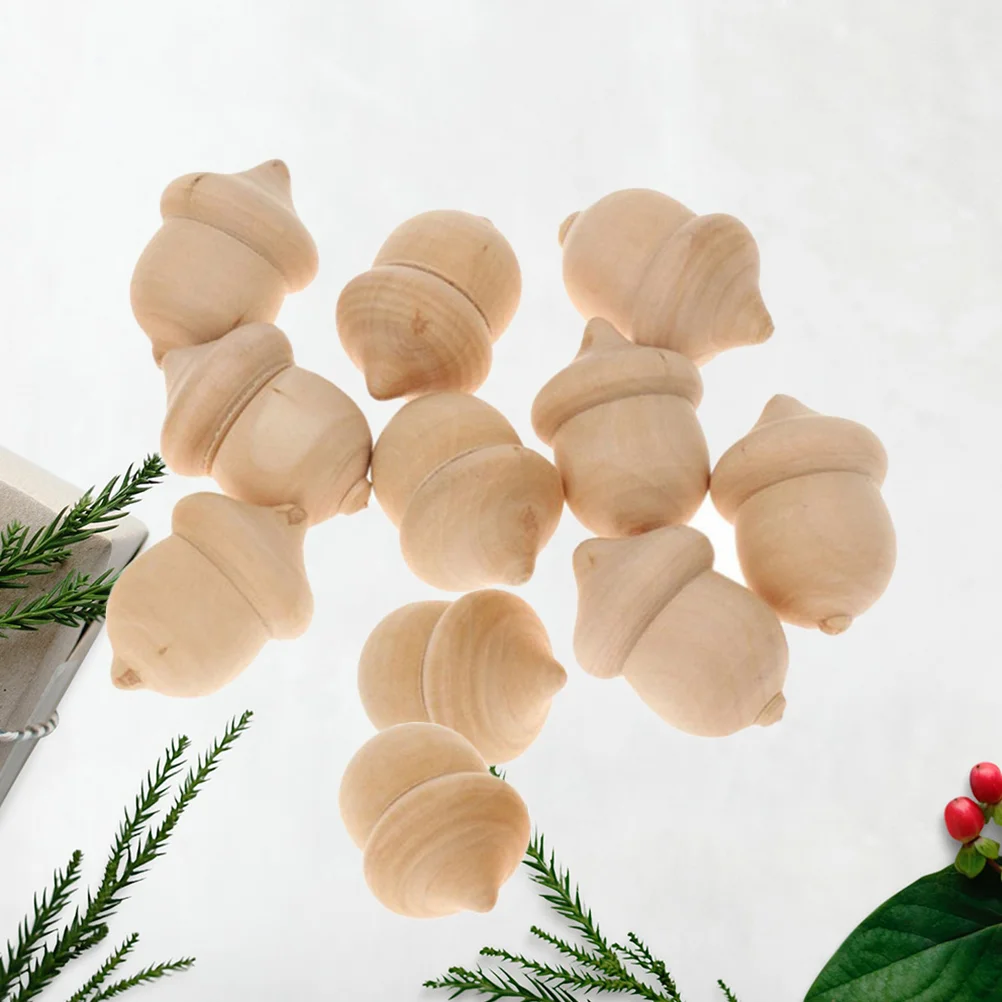 

Wooden Christmas Pegtreeunfinished Wood Diy Craftspaintblankdecorations People Snowman Craft Trees Ornaments Natural Conesacorns