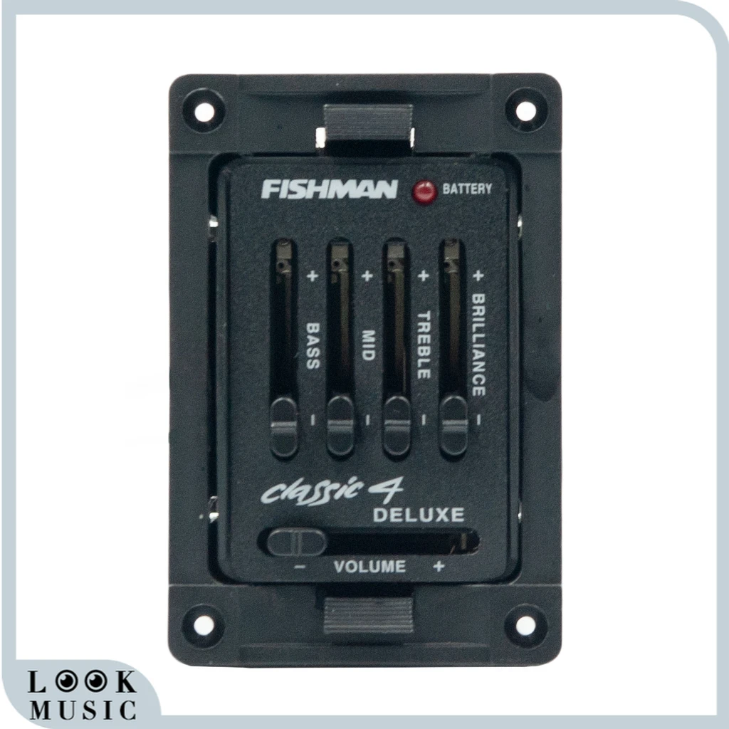 

Fishman EQ Classic 4 Deluxe Guitar Preamp Fishman 4 Band EQ Pickups For Classical Acoustic Instruments Guitar Accessories Parts
