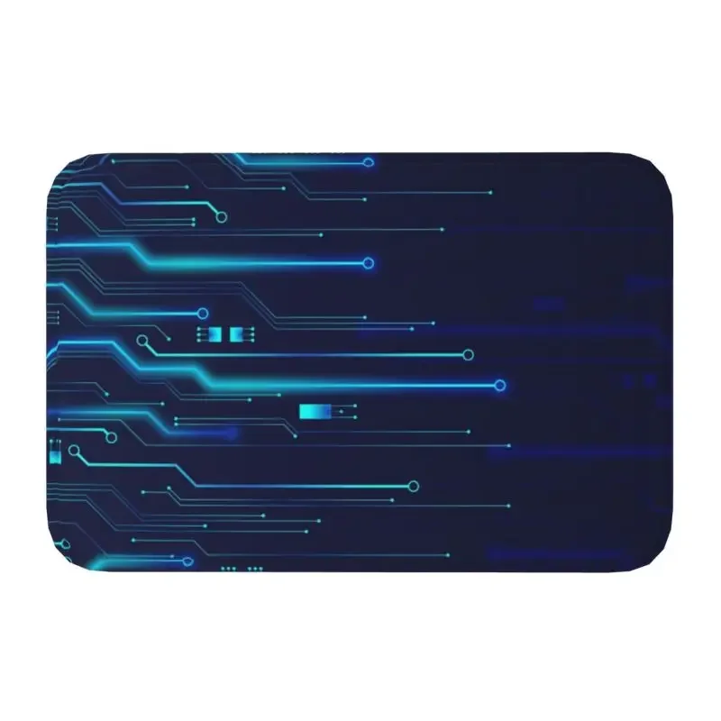 

Неоновый дизайн, не скользит, Фотофон для двери туалета, фотоковрик