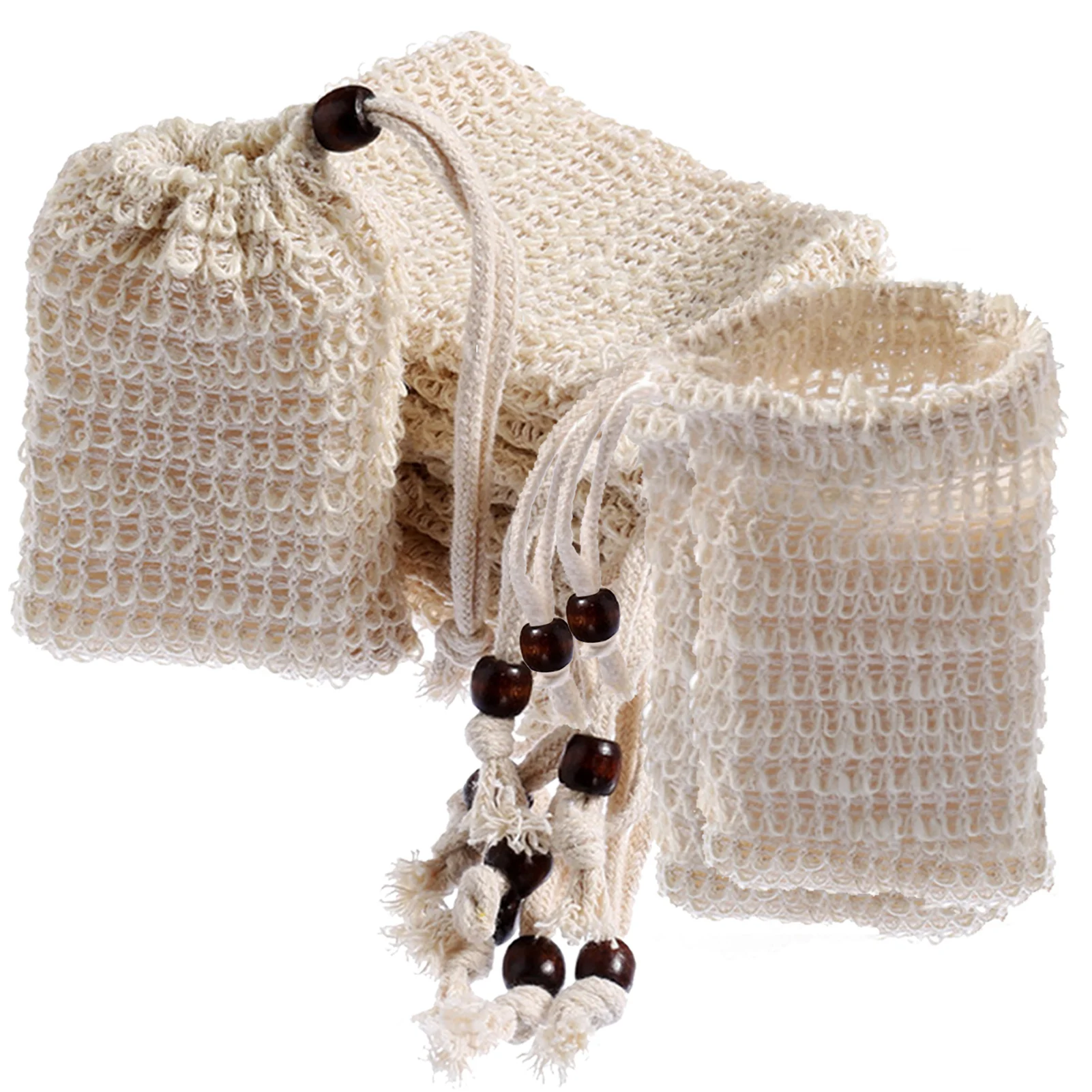 

Хлопковый мешок для мыла из рами, мешки для мыла, сетчатый Отшелушивающий мешок для мыла, натуральный сизальный Отшелушивающий мешок для мы...