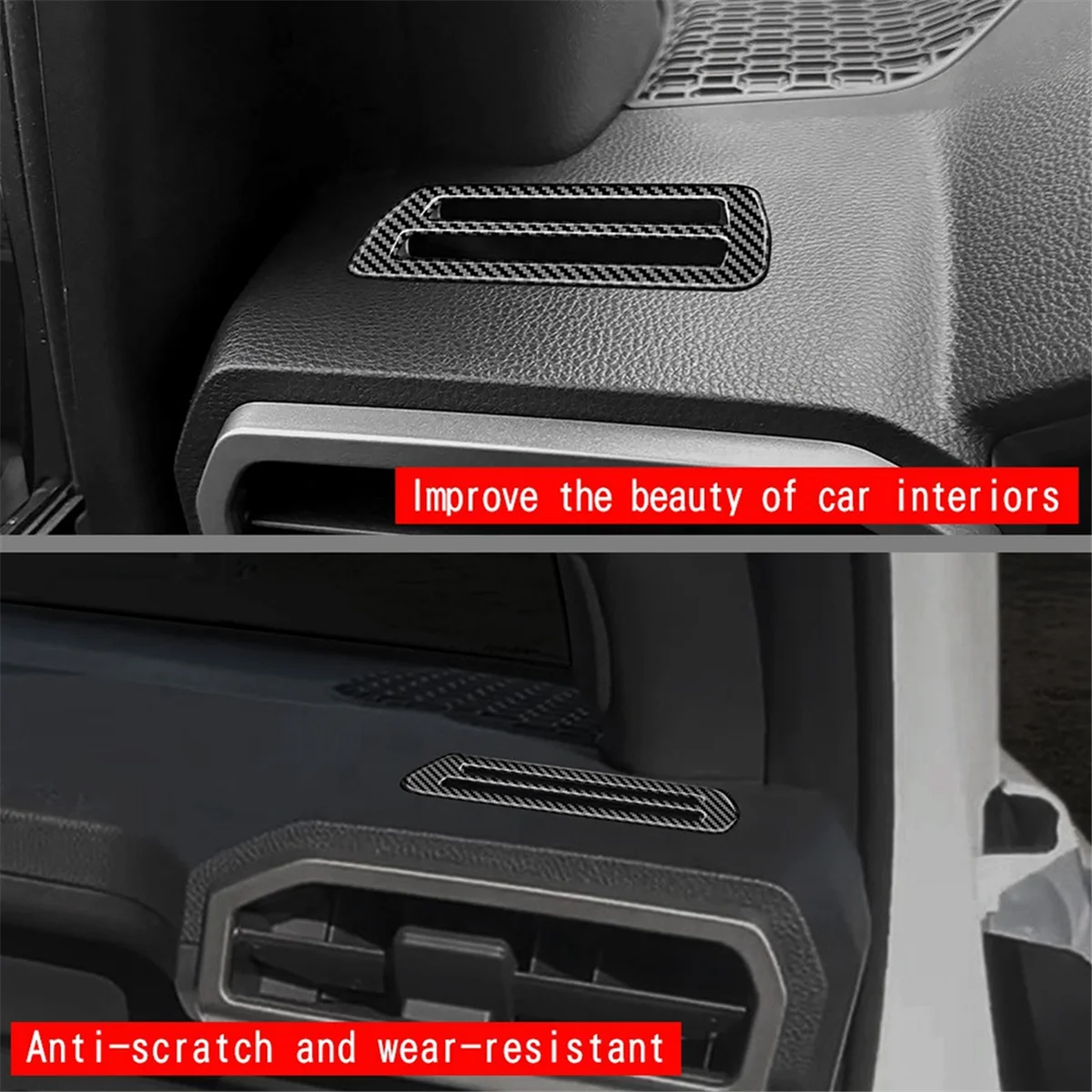 Автомобильная приборная панель рамка для выхода воздуха Toyota TACOMA 2024 наклейки