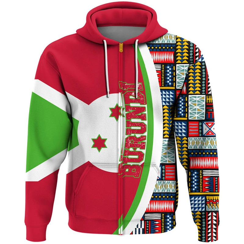 Мужская толстовка с капюшоном на молнии 3D-принтом