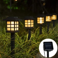 solar led light outdoor pathway lights garden waterproof outdoor solar lamp for gardenlandscapeyardpatiowalkway lighting