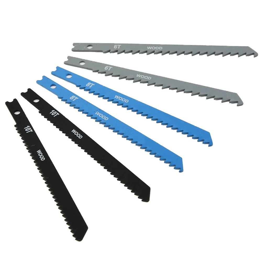 14Pcs U-Shank HCS Reciprocating Saw Blades Jig Saw Blades For Plastic Wood Pvc Aluminium Sheet Metals Cutting Tools 6T-32T