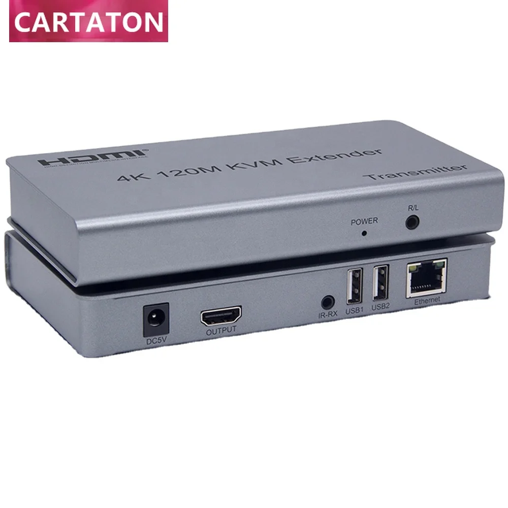 

Hdmi расширитель видео мышь клавиатура 4k 120m KVM с USB портами