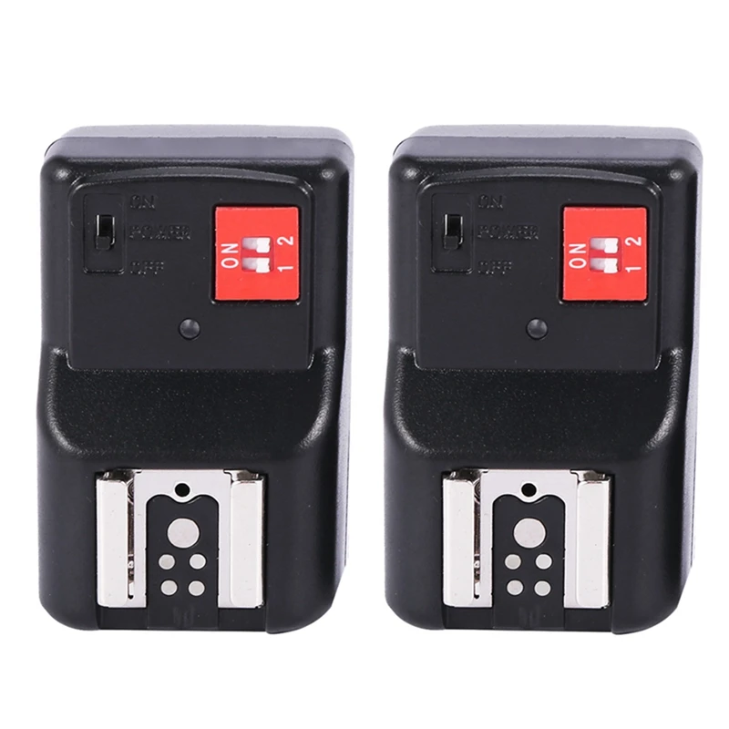 

4 Channels Wireless Flash 1 Trigger Transmitter + 3 Receivers For Canon Nikon Pentax Olympus