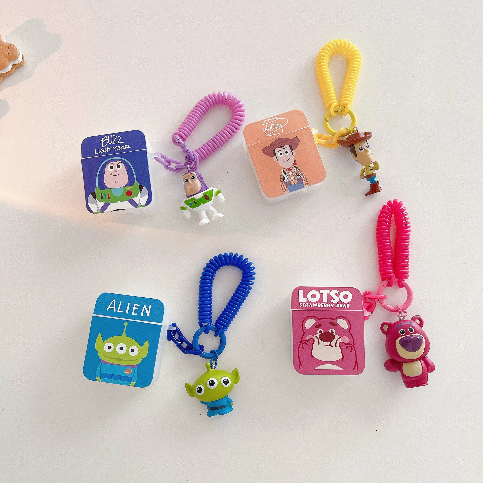 

Disney Toy Story Cute Earphone Cases For Apple AirPods 1 2 Pro 3 Bluetooth Headset Box funda For Air Pods Pro Soft Cover