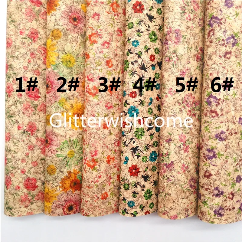 Glitterwishcome виниловые листы из искусственной ткани с принтом маргариток цветов