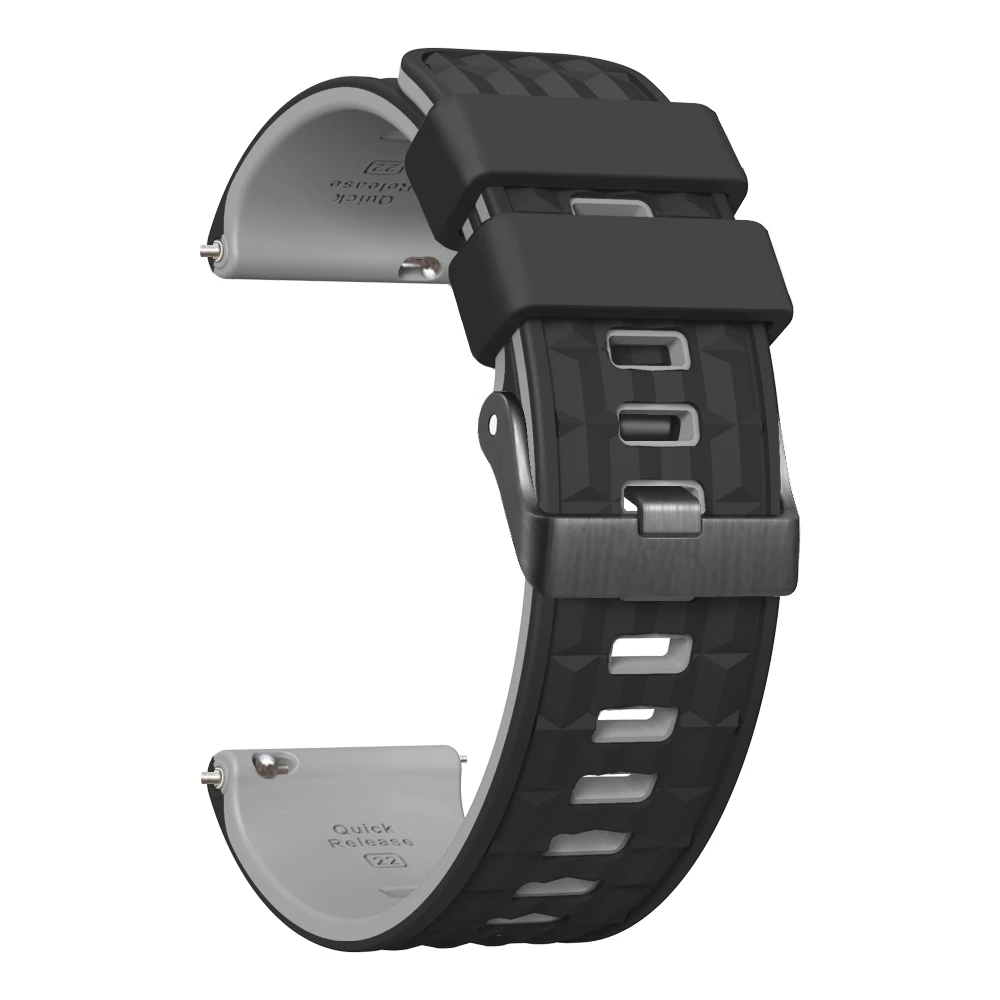 Фото Ремешок для умных часов Honor Watch 6 Plus 5 Ultra, Honor GS Pro 3, Magic Watch 1 2, спортивный силиконовый браслет 22 мм №5