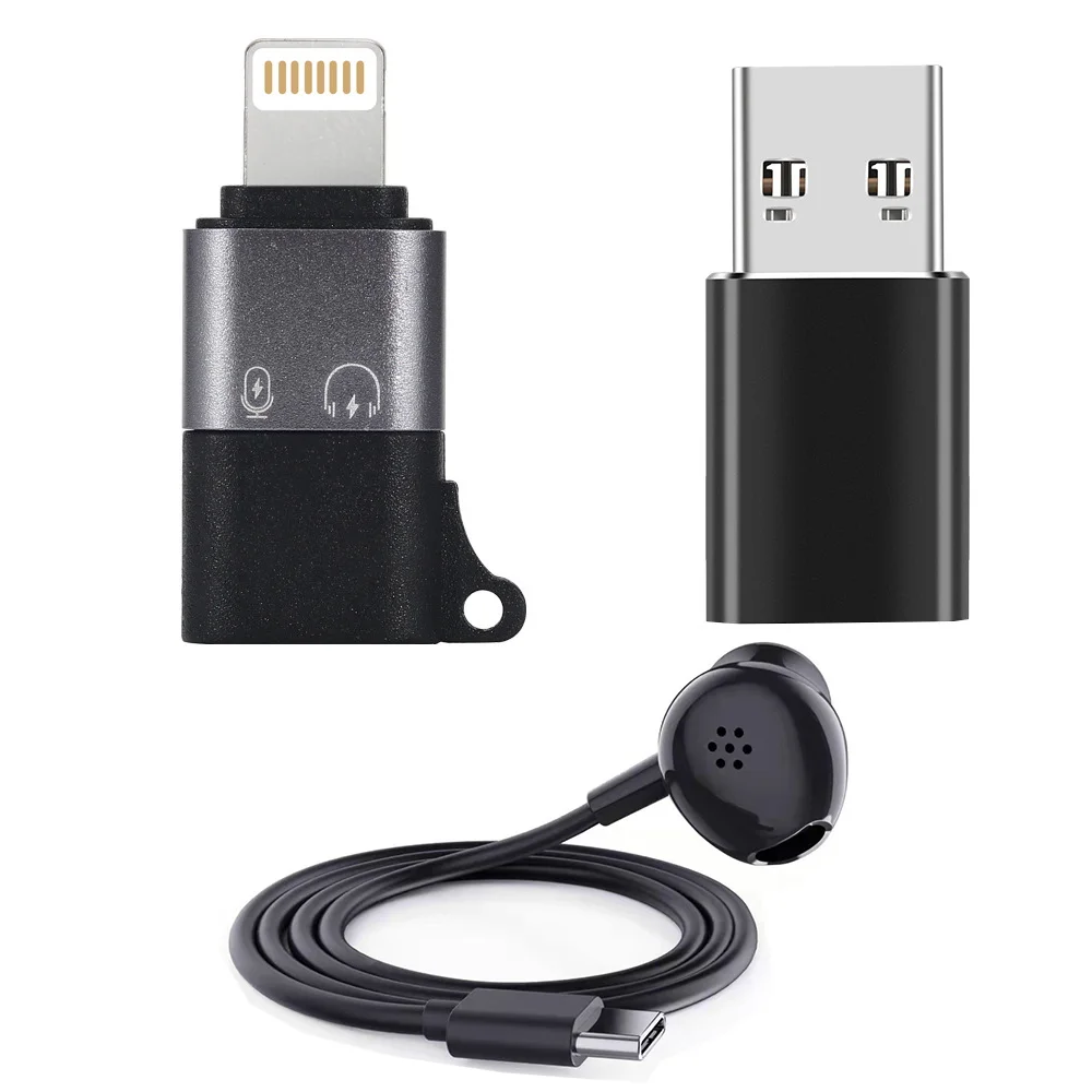 Адаптер с Type C на USB 3 0 адаптер Lightning OTG кабель передачи данных для быстрой зарядки