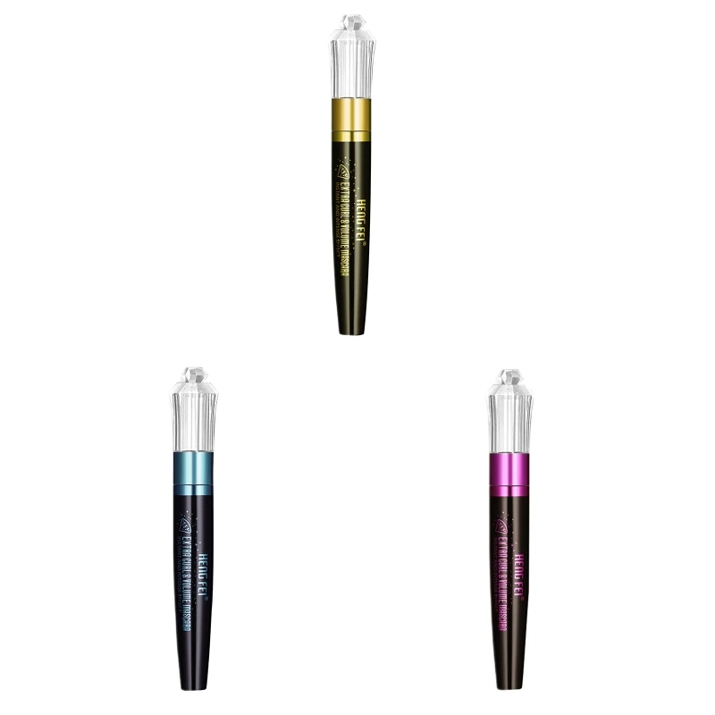 

4D Silk Fiber Lash Mascara Waterproof 4D Mascara for Eyelash Extensions Black Thicken Lengthening Eyelashes Mascara