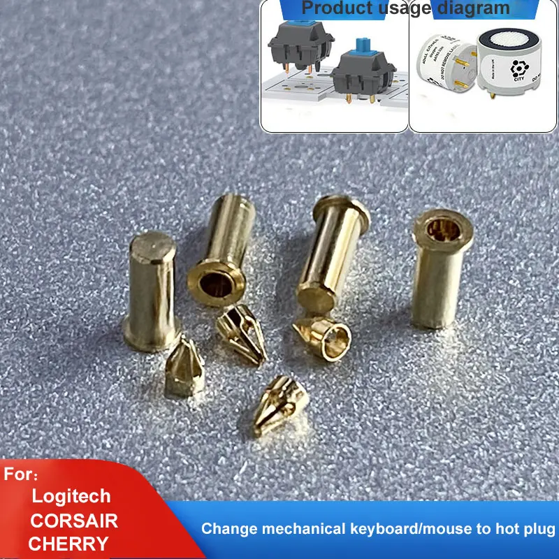 Распродажа, сменный вал мыши для механических клавиатур, совместимый с Logitech Corsair Cherry, запчасти для пайки печатных плат