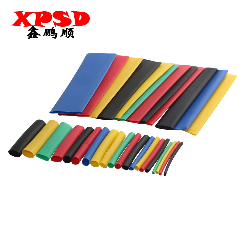 Набор полиолефиновых термоусадочных трубок в ассортименте 127 шт./328 шт./530 шт. для