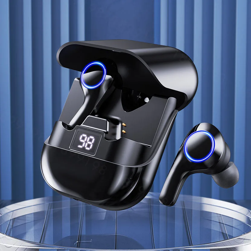 

Беспроводные наушники-вкладыши, Bluetooth 5,1, с сенсорным управлением, шумоподавлением и микрофоном