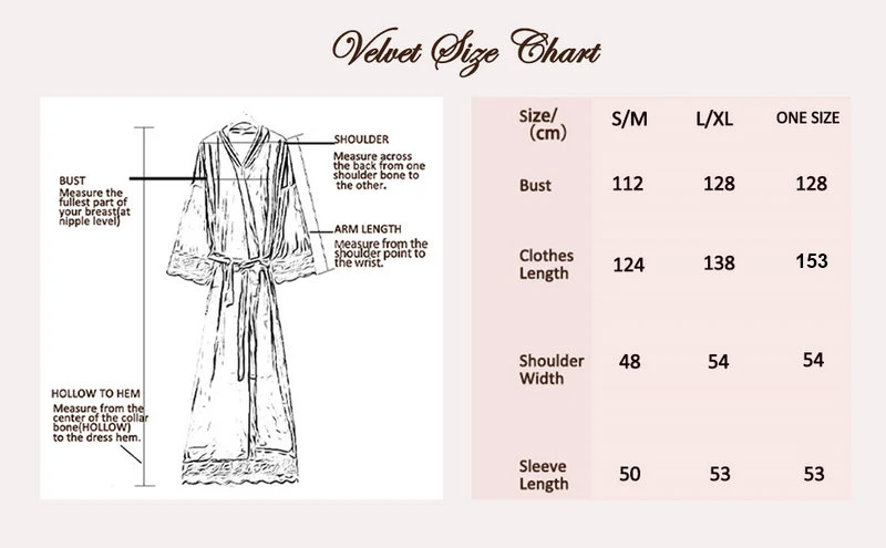 Long Solid Velvet Robe Bridal Robe Bridesmaid Robes Lace Trim Wedding Robe Sleepwear Bathrobe Dressing Long Gowns Length 130cm