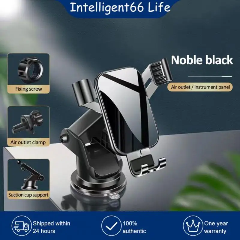 

Practical Gravity Sensor Bracket 360 Degree Rotation Car Cell Support Multifunctional Universal Car Bracket Car Accessories