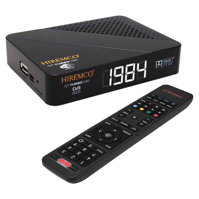 

Satellite receiver For Hiremco Turbo IP TV Plus Linux based Full HD WiFi Stereo adapter satellite channel signal nevegation device Gt Turbo IP TV