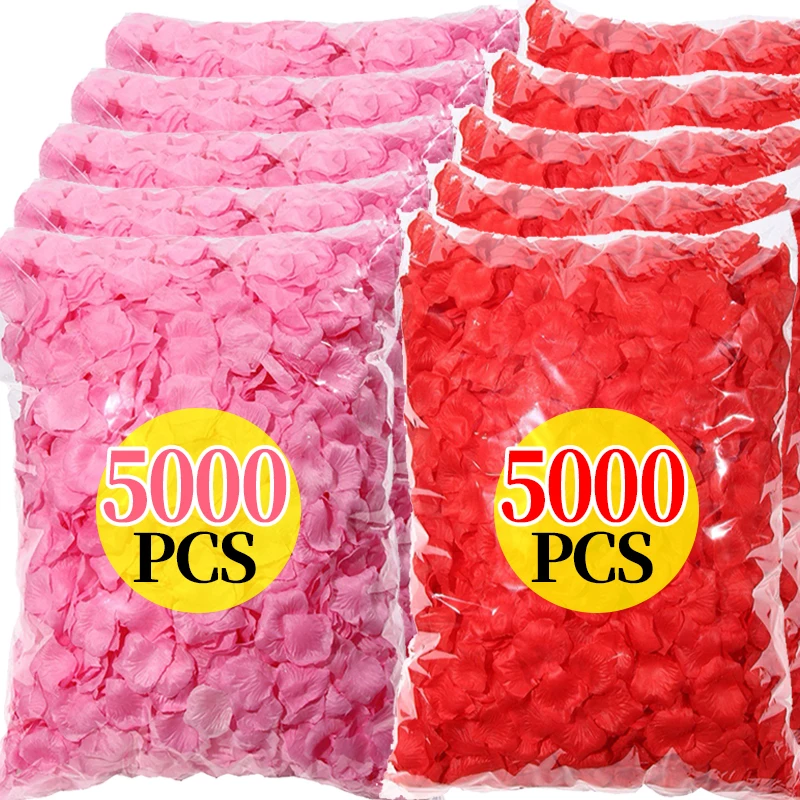 Искусственные шелковые лепестки роз многоцветная имитация искусственные для