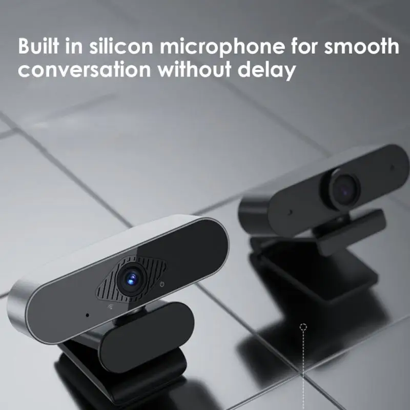 

Веб-камера HD 1080P, USB, с микрофоном