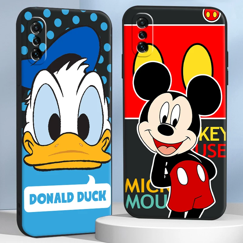 

Disney Mickey Minnie Phone Case For Xiaomi POCO X3 Pro M3 Pro NFC F3 GT Back Luxury Ultra Funda Shell Unisex Soft ShockProof