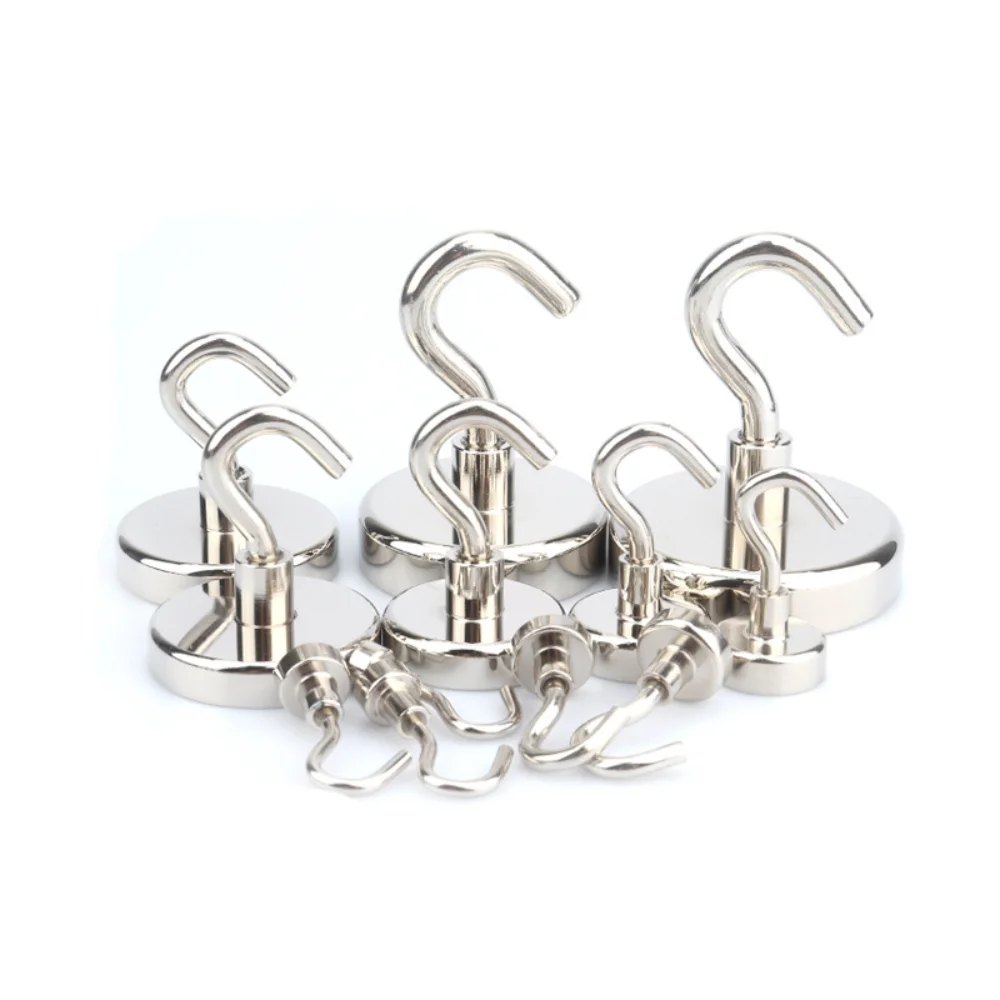 Магнитные Крючки супермощные неодимовые магниты сверхпрочные настенные крючки