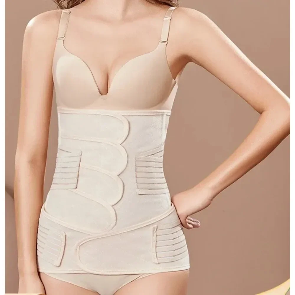 Новый послеродовой брюшной пояс для соединения таза и родов однотонный